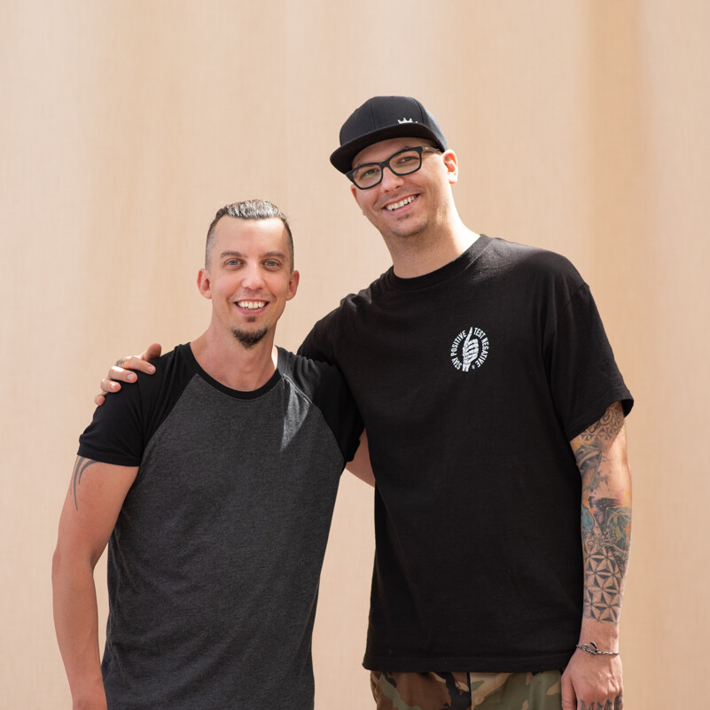 Andi und Julian – Inhaber von Drum Service Munich